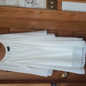 L&B XL off white dress